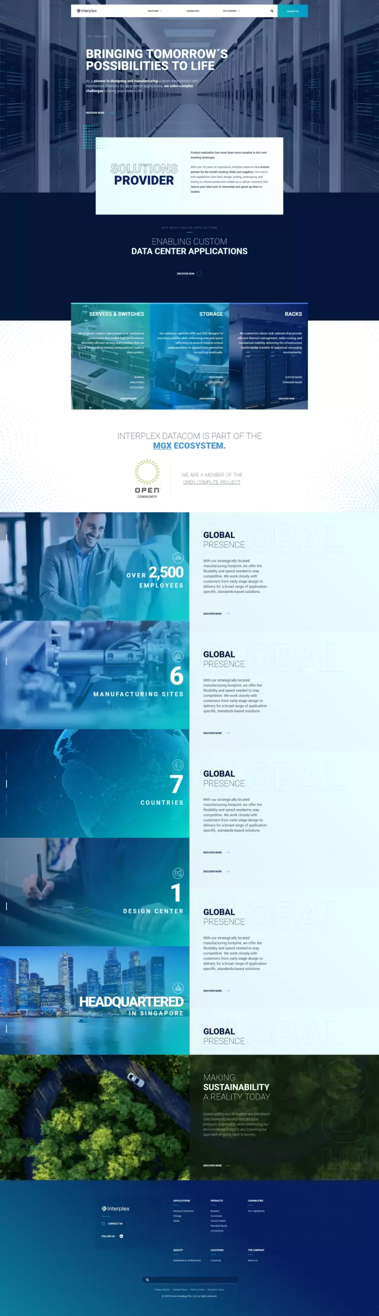 Screenshot of interplex